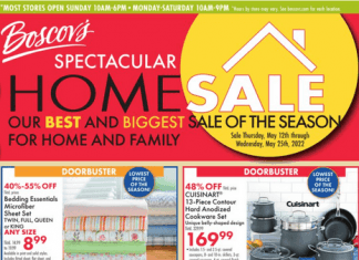 Boscov’s Weekly Ad May 12 – May 25, 2022