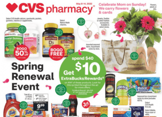 CVS Weekly Ad May 08 – May 14, 2022 (Mother’s Day Promotion Included)