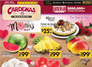 Cardenas Weekly Ad May 04 – May 10, 2022 (Mother’s Day Promotion Included)