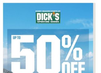 Dick’s Sporting Goods Weekly Ad May 01 – May 07, 2022
