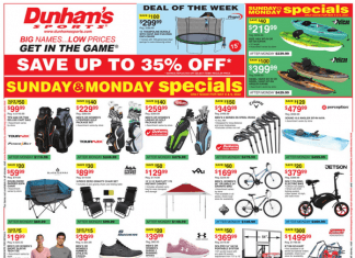 Dunham’s Sports Weekly Ad May 07 – May 12, 2022