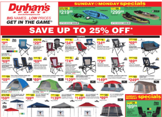 Dunham’s Sports Weekly Ad May 13 – May 19, 2022