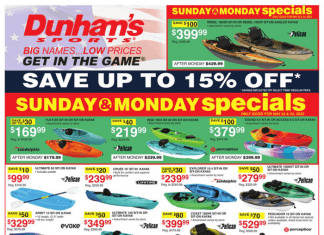 Dunham’s Sports Weekly Ad May 21 – May 26, 2022