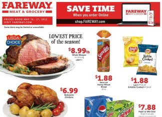Fareway Weekly Ad May 16 – May 21, 2022
