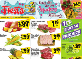 Fiesta Mart Weekly Ad May 04 – May 10, 2022 (Mother’s Day Promotion Included)