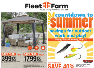 Fleet Farm Summer Sale May 20 – May 30, 2022