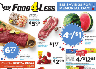 Food 4 Less Weekly Ad May 25 – May 31, 2022