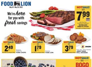 Food Lion Weekly Ad May 18 – May 24, 2022