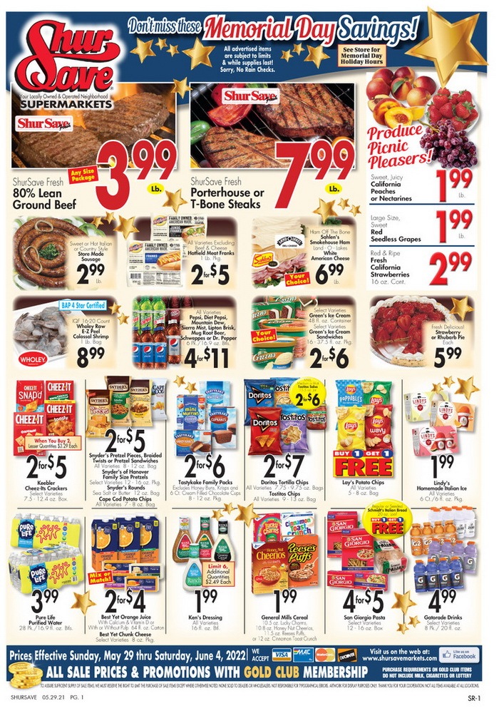Gerrity's Supermarkets Weekly Ad May 29 Jun 04, 2022 (Memorial Day