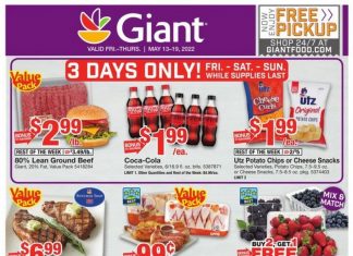 Giant Food Weekly Ad May 13 – May 19, 2022