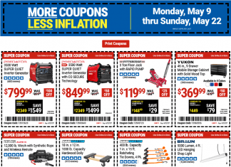 Harbor Freight Coupon Ad May 09 – May 22, 2022