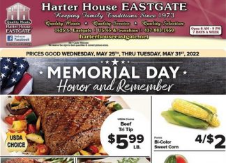 Harter House Weekly Ad May 25 – May 31, 2022