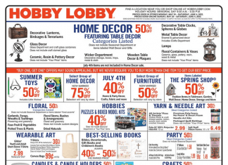 Hobby Lobby Weekly Ad May 29 – Jun 04, 2022