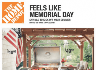 Home Depot Memorial Day Ad May 19 – May 30, 2022