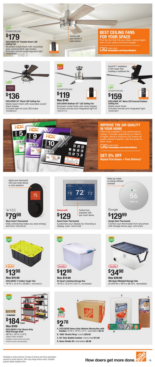 Home Depot Memorial Day Ad May 19 May 30, 2022
