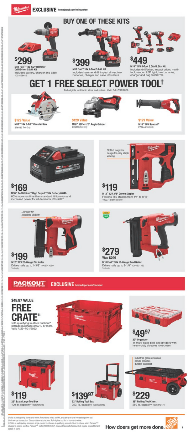Home Depot Memorial Day Ad May 19 May 30, 2022