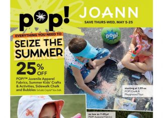 Jo-Ann Weekly Ad May 05 – May 25, 2022