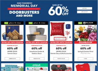 Jo-Ann Memorial Day Flyer Sale May 27 – May 28, 2022
