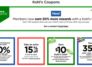 Kohl’s Coupon Sale Until May 15, 2022