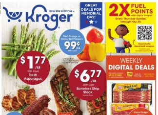 Kroger Weekly Ad May 25 – May 31, 2022