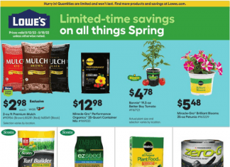 Lowe’s Weekly Ad May 12 – May 18, 2022