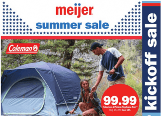 Meijer Summer Sale May 22 – Jun 04, 2022