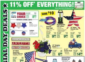 Menards Memorial Day Ad May 19 – May 30, 2022