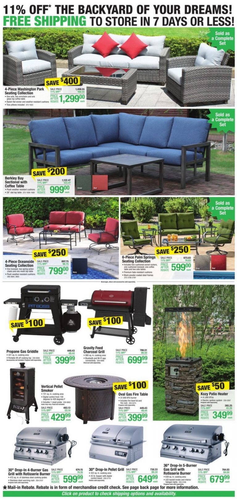 Menards Outdoor Living Ad May 05 May 14, 2022