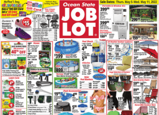 Ocean State Job Lot Weekly Ad May 05 – May 11, 2022
