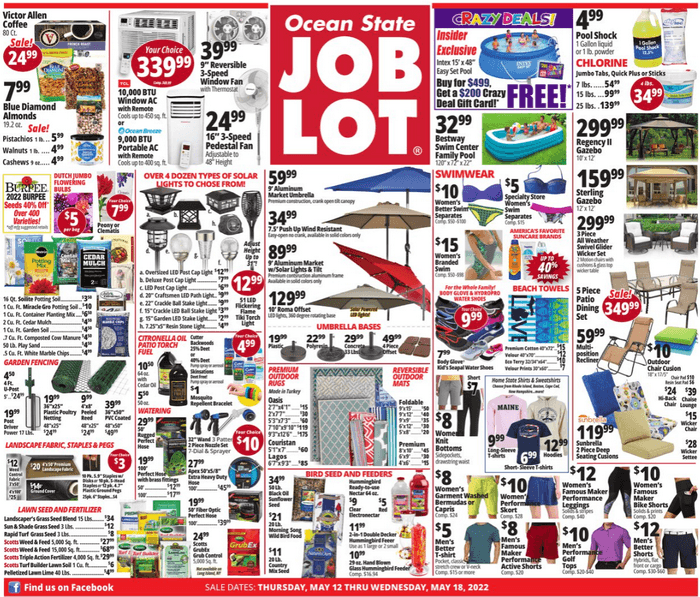 Ocean State Job Lot Weekly Ad May 12 May 18, 2022