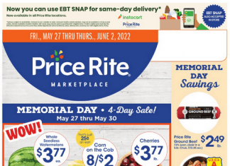 Price Rite Weekly Ad May 27 – Jun 02, 2022