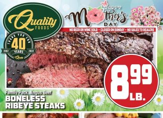 Quality Foods Weekly Ad May 04 – May 10, 2022