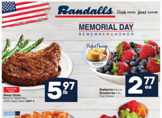Randalls Weekly Ad May 25 – May 31, 2022
