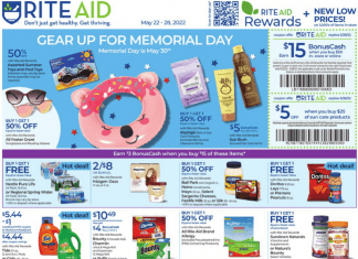 Rite Aid Weekly Ad May 22 – May 28, 2022