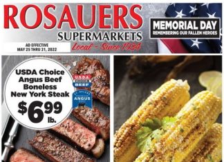 Rosauers Weekly Ad May 25 – May 31, 2022