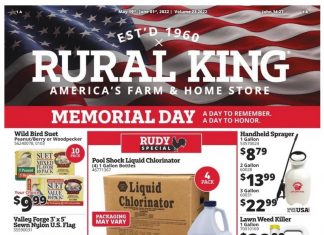 Rural King Weekly Ad May 18 – Jun 01, 2022