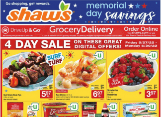 Shaw’s Weekly Ad May 27 – Jun 02, 2022