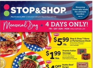 Stop & Shop Weekly Ad May 27 – Jun 02, 2022 (Memorial Day Promotion Included)