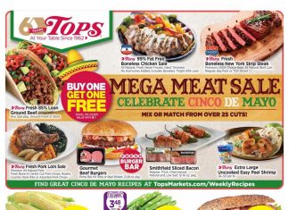 Tops Weekly Sale May 01 – May 07, 2022 (Mother’s Day Promotion Included)