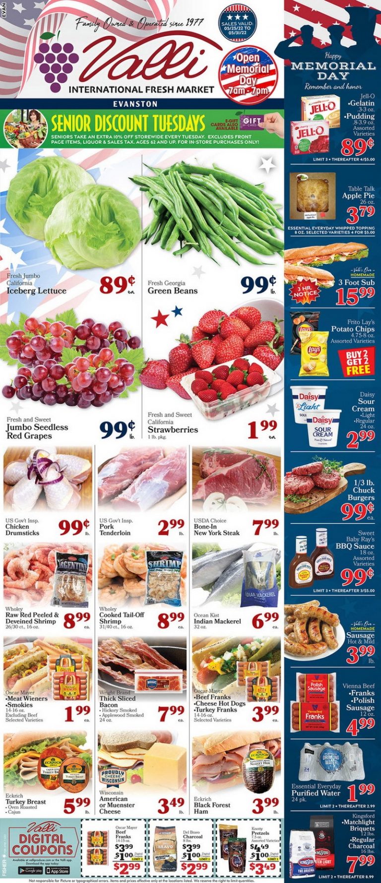 Valli Produce Weekly Ad May 25 May 31, 2022