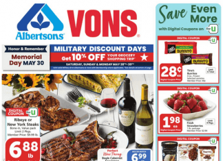 Vons Weekly Ad May 25 – May 31, 2022 (Memorial Day Promotion Included)