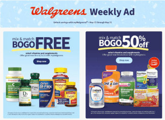 Walgreens Weekly Ad May 15 – May 21, 2022