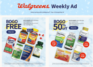 Walgreens Weekly Ad May 22 – May 28, 2022