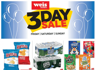 Weis Markets Three Day Ad May 13 – May 15, 2022