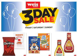 Weis Markets Three Day Ad May 20 – May 22, 2022