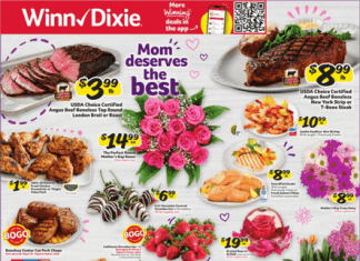 Winn-Dixie Weekly Ad May 04 – May 10, 2022 (Mother’s Day Promotion Included)