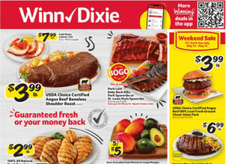 Winn-Dixie Weekly Ad May 11 – May 17, 2022
