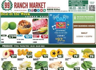 99 Ranch Market Weekly Ad Jun 03 – Jun 09, 2022