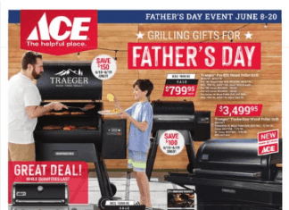 ACE Hardware Father’s Day Sale Jun 08 – Jun 20, 2022