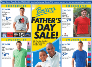Boscov’s Father’s Day Ad Jun 02 – Jun 08, 2022